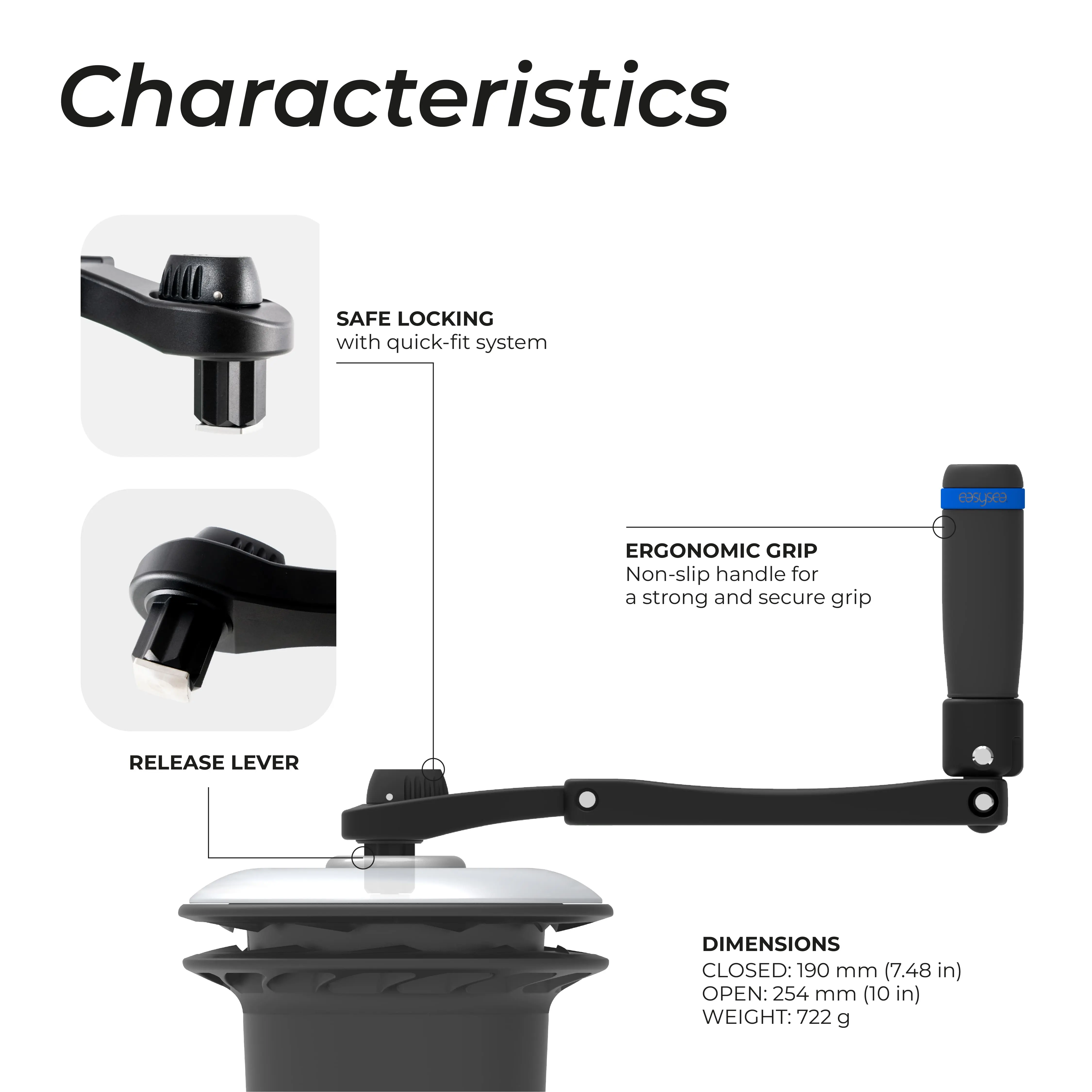 Flipper™ - Max Foldable Winch Handle - Image 5