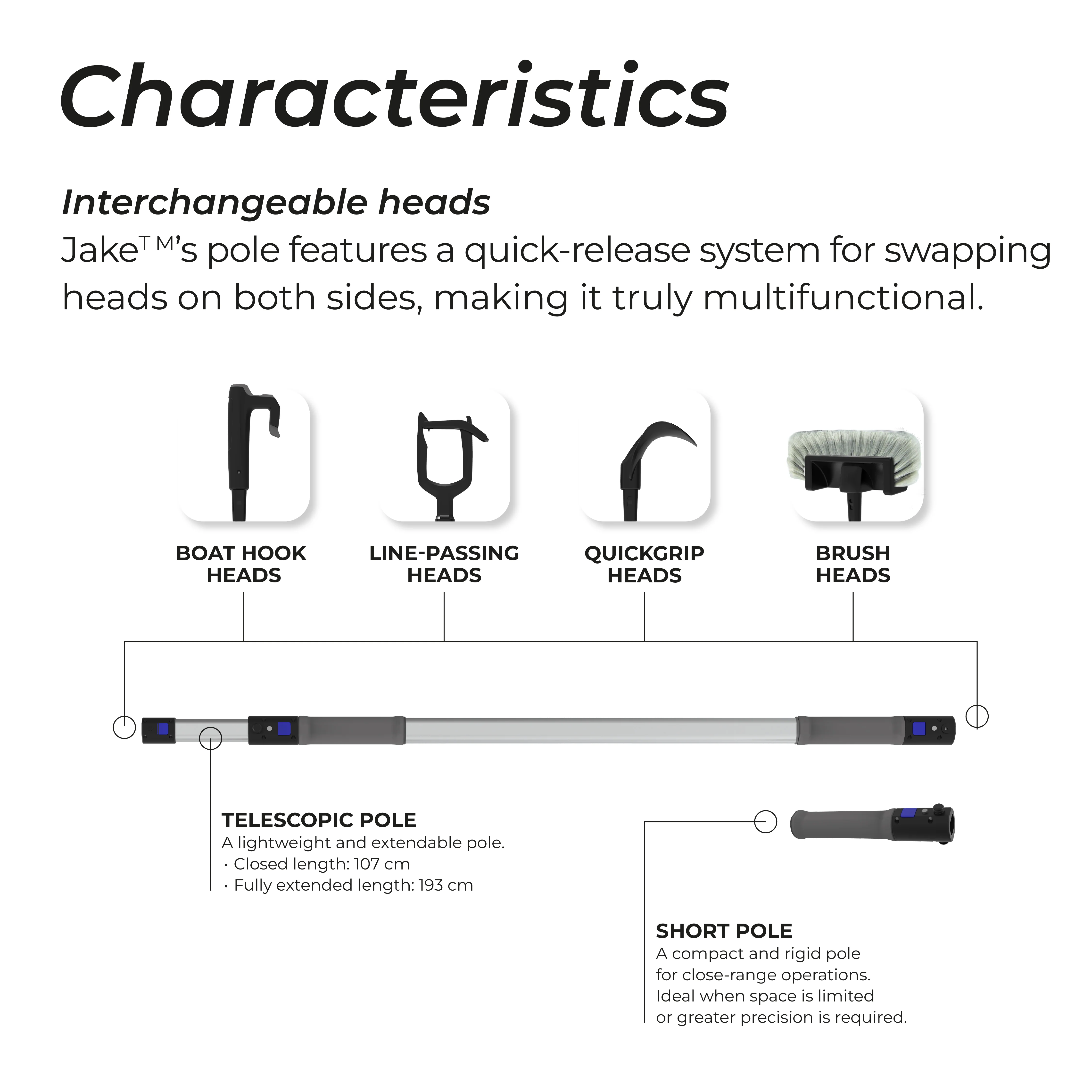 Jake™ Boat Hook - Image 3