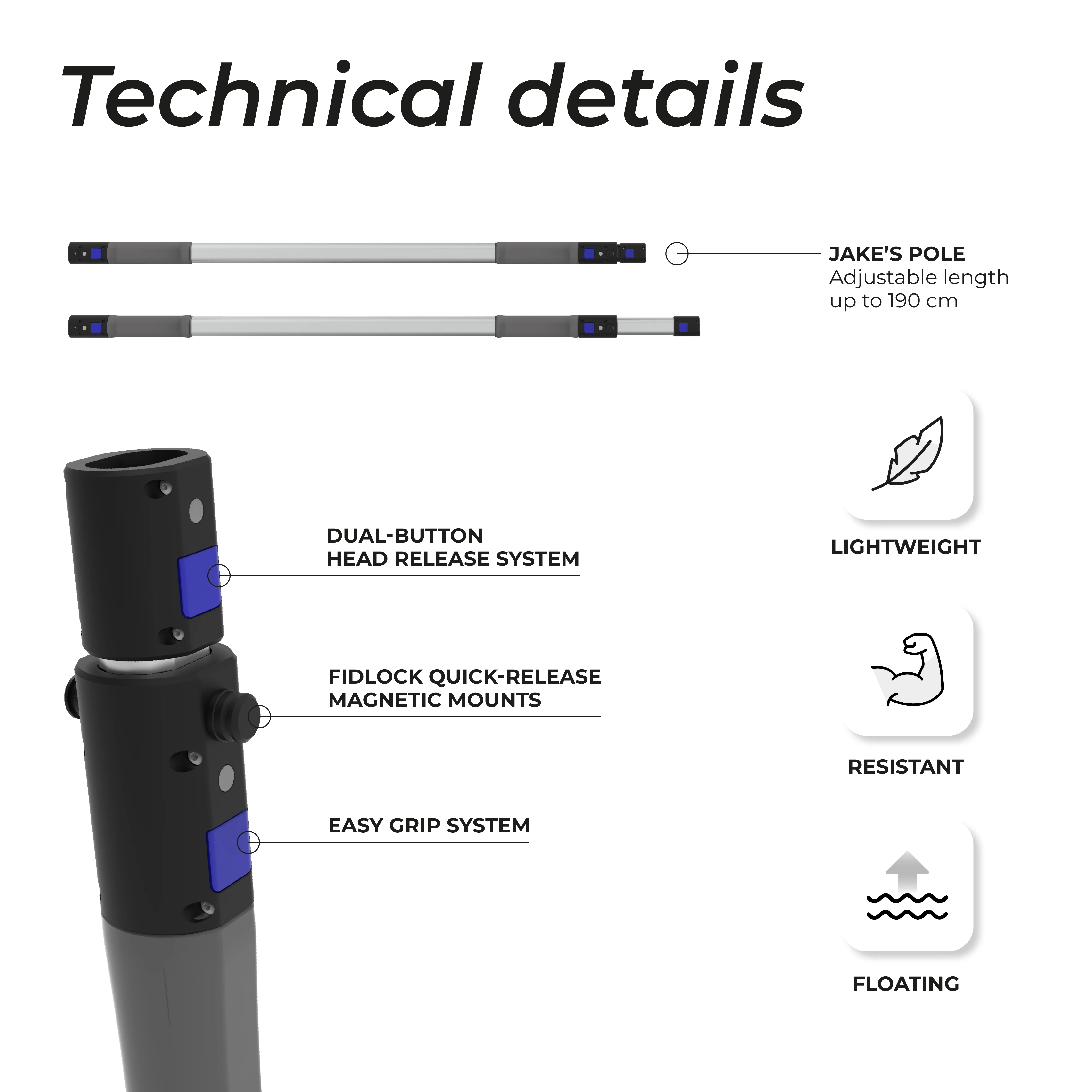 Jake™ Boat Hook - Image 5