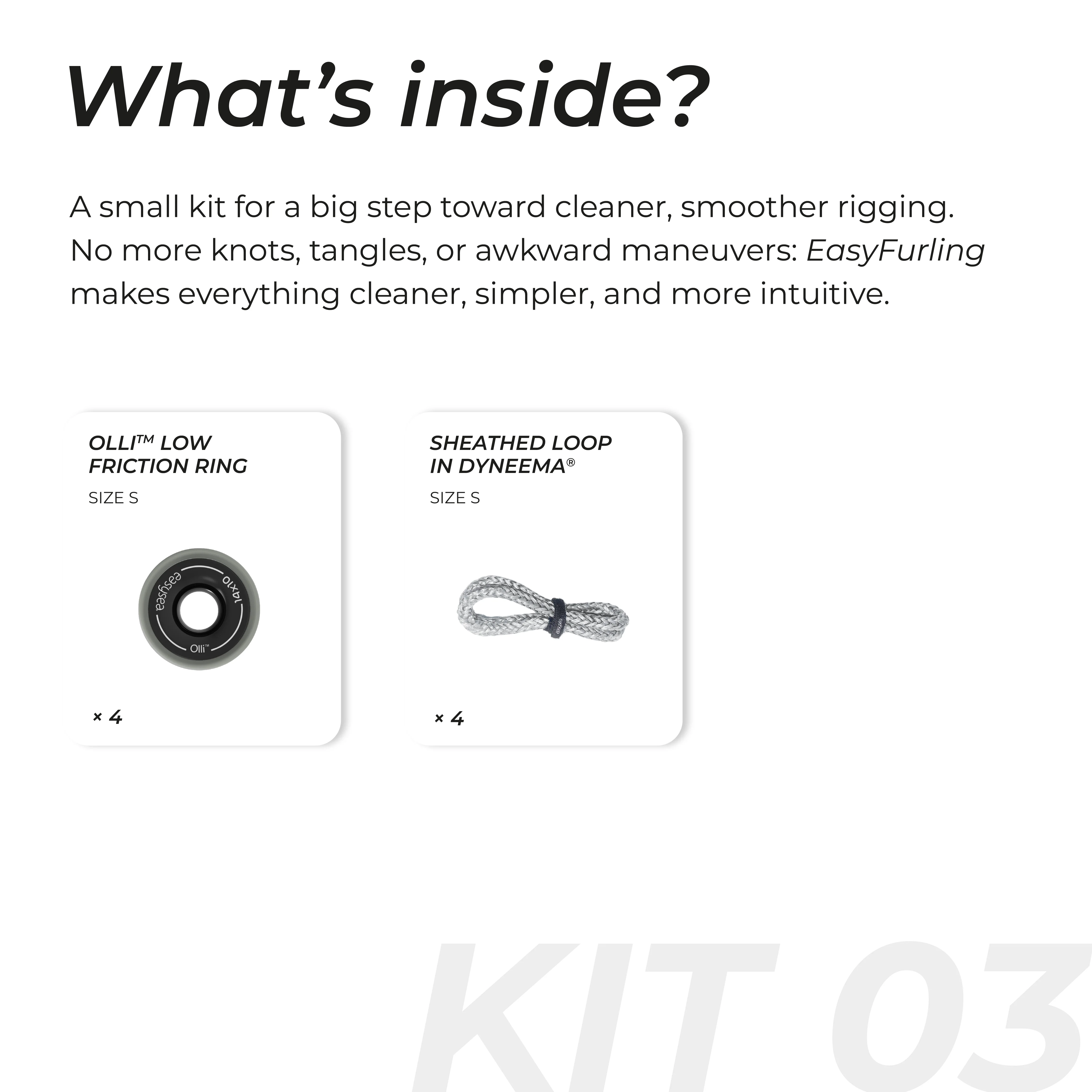 Kit EasyFurling - Image 2